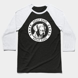 Great Dane Fan Gift Baseball T-Shirt